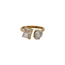 Load image into Gallery viewer, Two Stone Adjustable Ring
