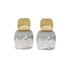 Load image into Gallery viewer, Two Stone Earrings
