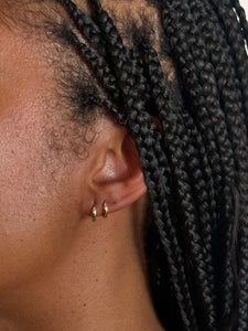 14k Gold Huggies