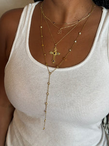 Gemstone 14k Gold Necklace