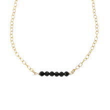 Load image into Gallery viewer, Black Beaded Necklace
