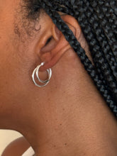 Load image into Gallery viewer, Sterling Silver Hoops
