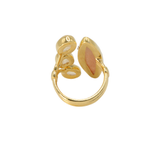 Load image into Gallery viewer, Orange Sapphire &amp; Tourmaline Ring
