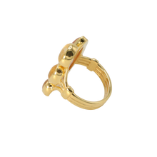 Load image into Gallery viewer, Orange Sapphire &amp; Tourmaline Ring
