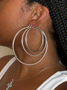 Sterling Silver Hoops
