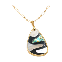 Load image into Gallery viewer, Wave Abalone Shell Necklace
