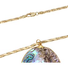 Load image into Gallery viewer, Oval Abalone Shell Necklace

