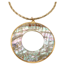 Load image into Gallery viewer, Ring Mother Of Pearl Necklace
