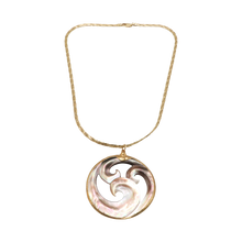 Load image into Gallery viewer, Brown Tsunami Mother Of Pearl Necklace
