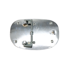 Load image into Gallery viewer, Triple Stone Silver Belt Buckle
