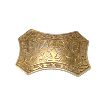 Load image into Gallery viewer, Gold Leaf Belt Buckle

