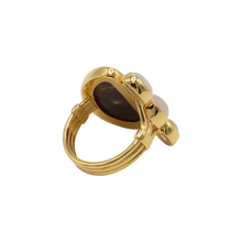 Load image into Gallery viewer, Brown Sapphire &amp; Moonstone Ring
