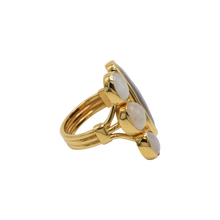 Load image into Gallery viewer, Brown Sapphire &amp; Moonstone Ring
