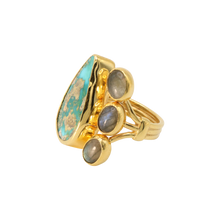 Load image into Gallery viewer, Turquoise &amp; Aqua Ring
