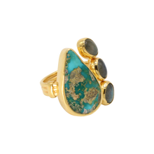 Load image into Gallery viewer, Turquoise &amp; Aqua Ring

