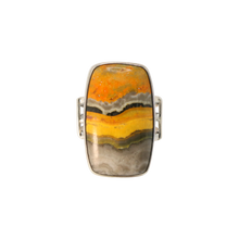 Load image into Gallery viewer, Bumble Bee Jasper Ring
