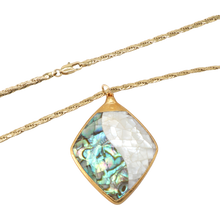 Load image into Gallery viewer, Diamond Abalone Shell Necklace
