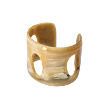 Load image into Gallery viewer, 3 Hole Horn Cuff
