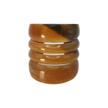 Load image into Gallery viewer, Natural 4 Layered Horn Cuffs
