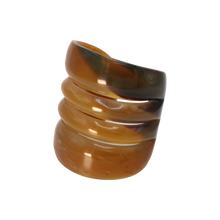 Load image into Gallery viewer, Natural 4 Layered Horn Cuffs
