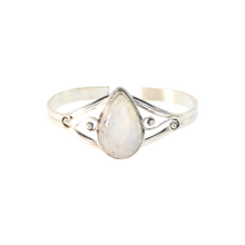Load image into Gallery viewer, Rainbow Moonstone Bangle

