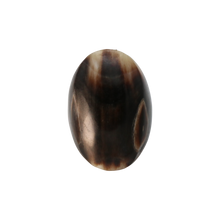 Load image into Gallery viewer, Cream &amp; Dark Brown Horn Ring
