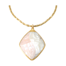 Load image into Gallery viewer, Diamond Abalone Shell Necklace
