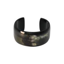 Load image into Gallery viewer, Black &amp; Cream Horn Cuff
