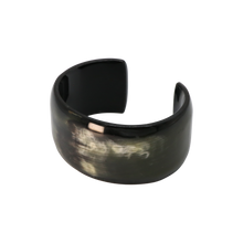Load image into Gallery viewer, Black &amp; Cream Horn Cuff
