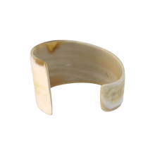 Load image into Gallery viewer, Cream Curved Horn Cuff
