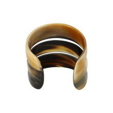 Load image into Gallery viewer, Thick 3 Layered Horn Cuff
