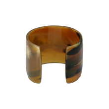 Load image into Gallery viewer, Caramel &amp; Black Horn Cuff
