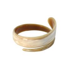 Load image into Gallery viewer, Caramel &amp; Cream Twist Bangle
