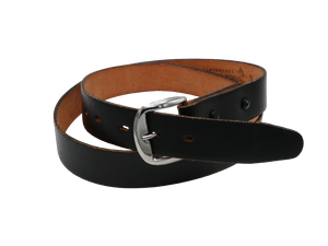 Size 41.5-45.5" Vintage Black Leather Belt