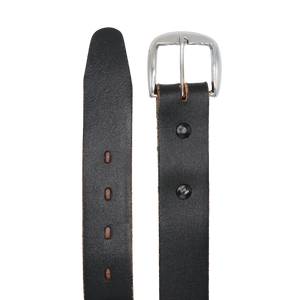 Size 41.5-45.5" Vintage Black Leather Belt