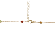 Load image into Gallery viewer, Gemstone 14k Gold Necklace
