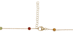 Gemstone 14k Gold Necklace