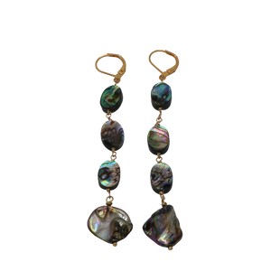 Abalone Dangle Earrings