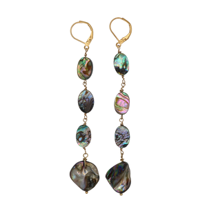 Abalone Dangle Earrings