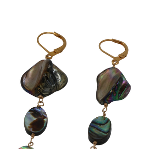 Abalone Dangle Earrings