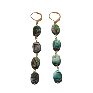 Abalone Dangle Earrings
