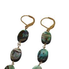 Load image into Gallery viewer, Abalone Dangle Earrings

