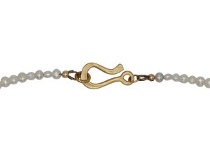 Cross Freshwater Pearl Necklace