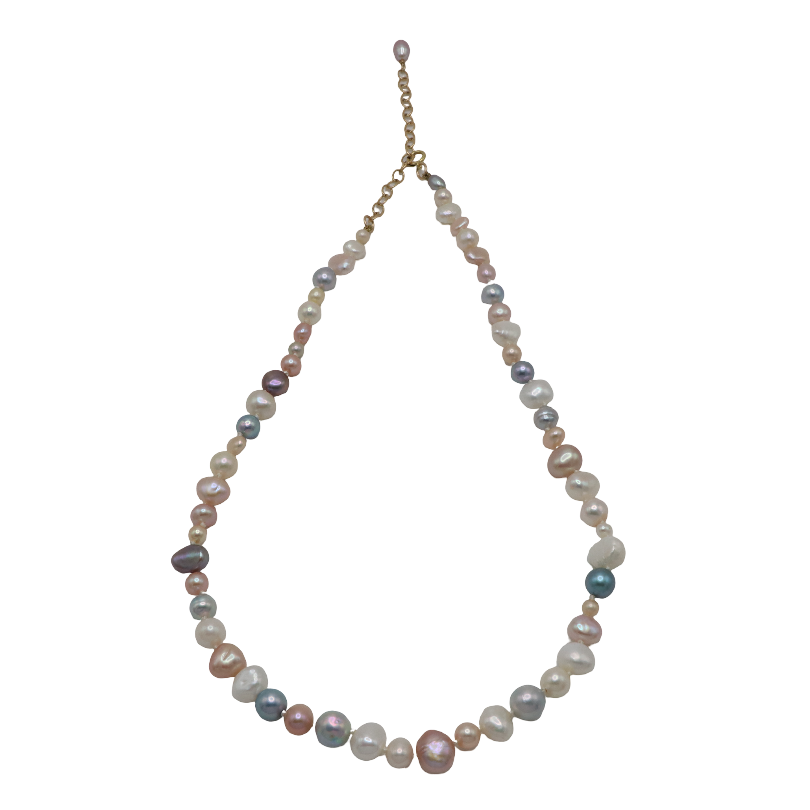 Multicolor Freshwater Pearl Necklace