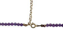 Load image into Gallery viewer, Amethyst &amp; 14k Gold Necklace
