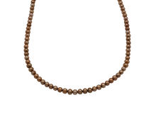Load image into Gallery viewer, Golden Freshwater Pearl Necklace
