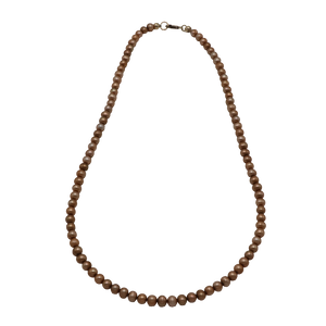 Golden Freshwater Pearl Necklace