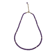 Load image into Gallery viewer, Amethyst &amp; 14k Gold Necklace
