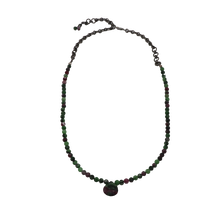 Load image into Gallery viewer, Ruby Zoisite Necklace
