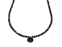 Load image into Gallery viewer, Ruby Zoisite Necklace
